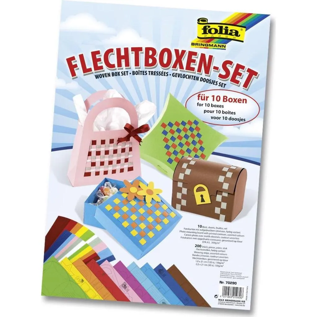 [70290] Folia Weaving Box Kit All-Year-Round