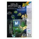 Folia Holographic Foil, Self-Adhesive, 23x33cm 4 Sheets