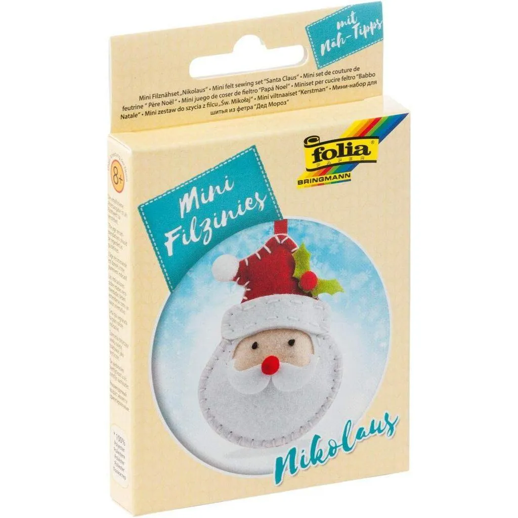 [52915] Folia Felt-Sewing-Set Santa Claus