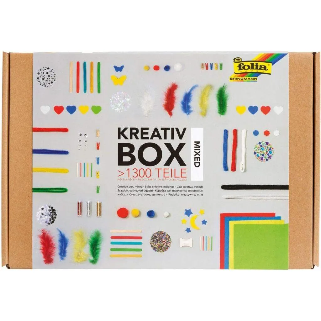 [935] Folia Creative Box Mixed, Over 1300pcs