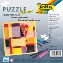Folia Puzzle With Frame Extra Strong, 21x21cm 25 Parts, Blank White