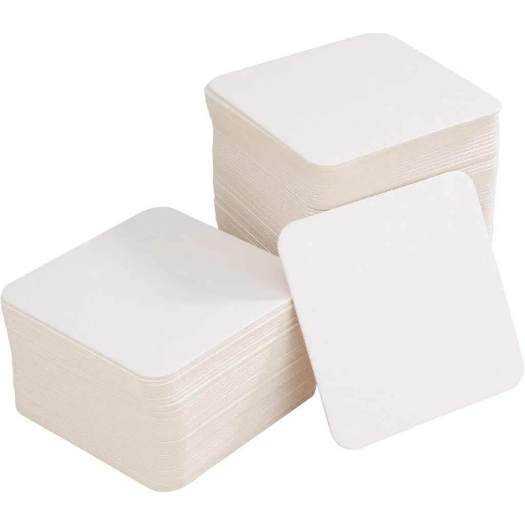 [2326] Folia Cardboard Coasters Square