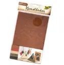 Folia Synthetic Leather 50x68cm 5 Sheets, 5 Assorted Colours