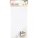 Folia Aida Fabric 1 Sheet White