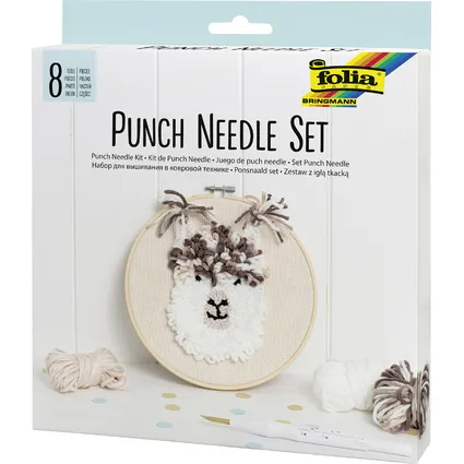 [23411] Folia Punch needle kit, 8 parts