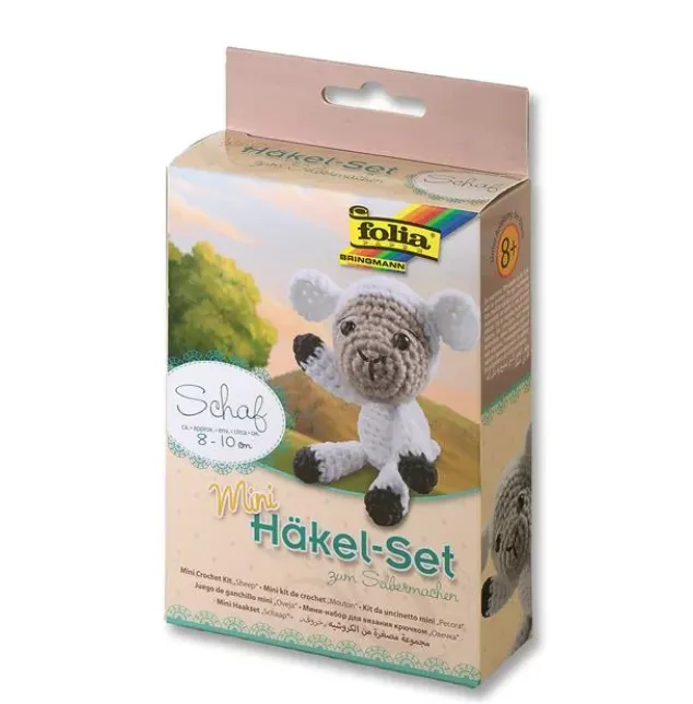 [23906] Folia Mini-Crochet Kit Sheep