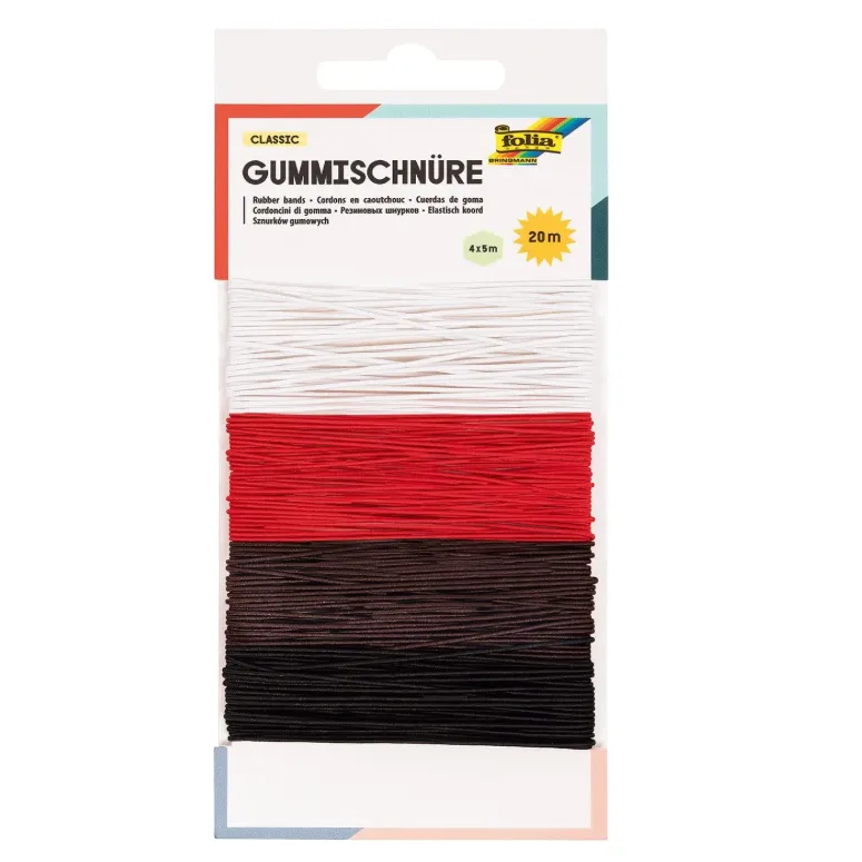 [13701] Folia Rubber Bands-kit Assorted Colours