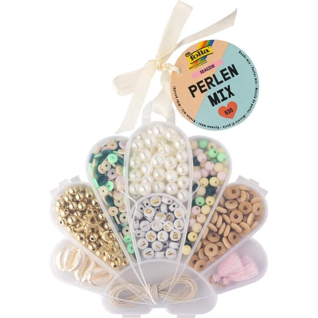 [32020] Folia Beads Mix Seaside 535 Pieces