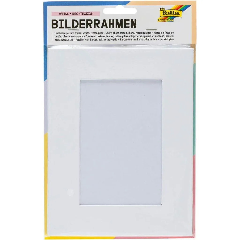 [2333] Folia Cardboard Picture Frames Rectangular 16,5 x 21,5 cm