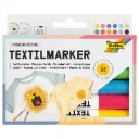 Folia Textile Painting 12 Pens, Assorted Colours
