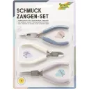 Folia Jewellery Pliers Kit Side Cutting, Combination, Round Nose Included