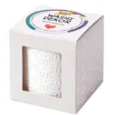 Folia Washi-lace Tape, 50mmx5m Flowers, White