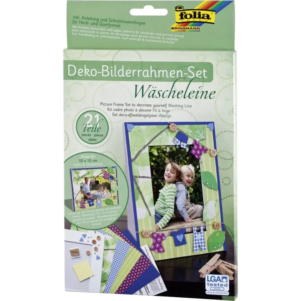 [23335] Folia Picture Frame Kit Washing LINE 21 Parts