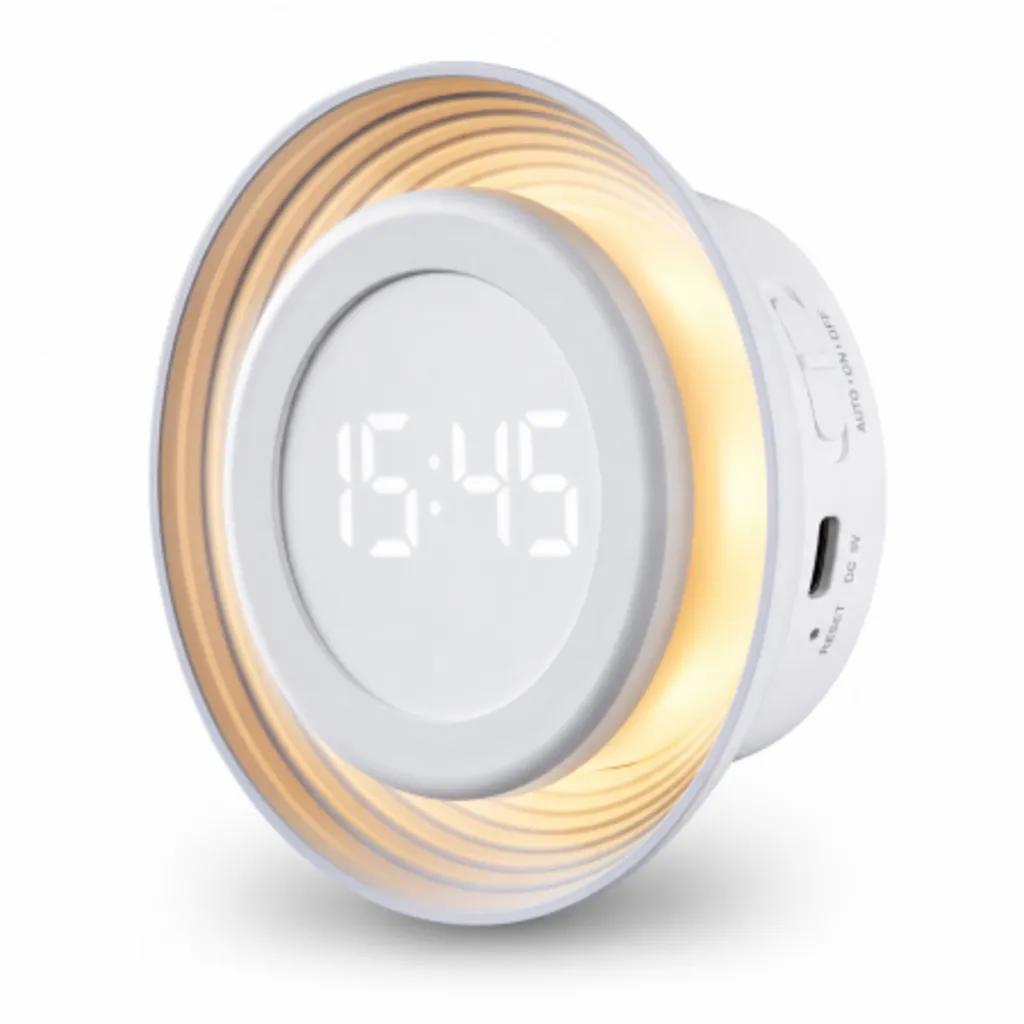 Philippi Moonlight Night Light With Clock
