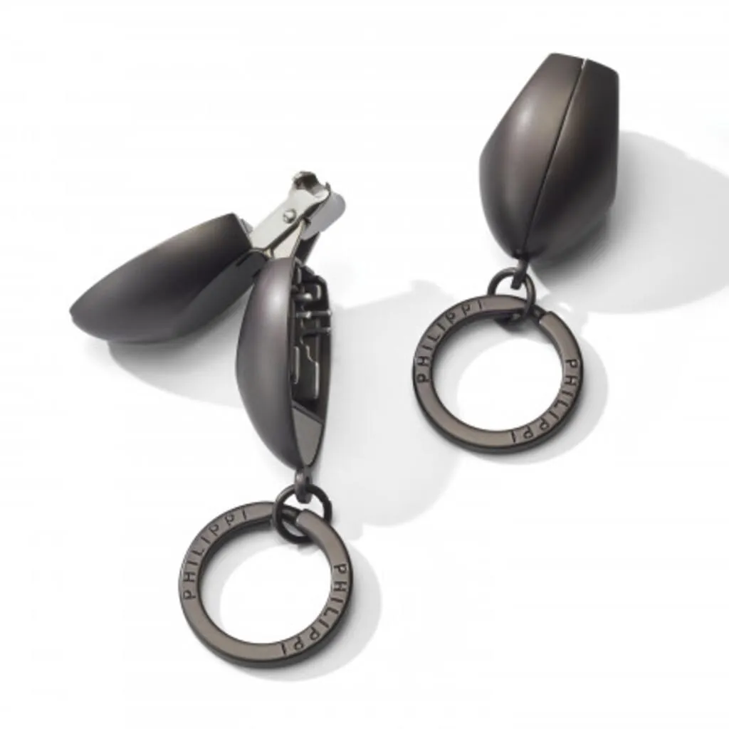 Philippi Clip Key Ring With Nail Clippers