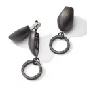 Philippi Clip Key Ring With Nail Clippers