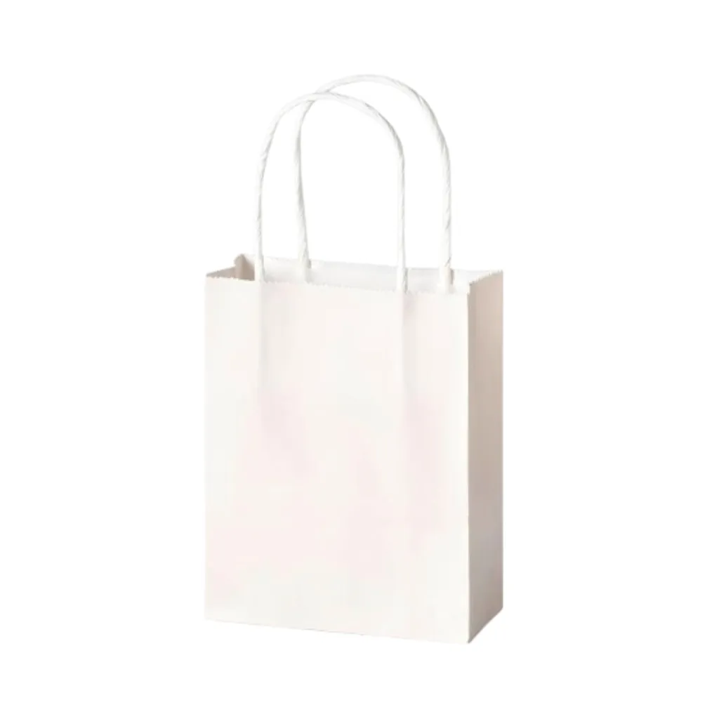 Folia Paper Bags S Pastel, 110g/m2, Kraft Paper 12x15x5.5cm