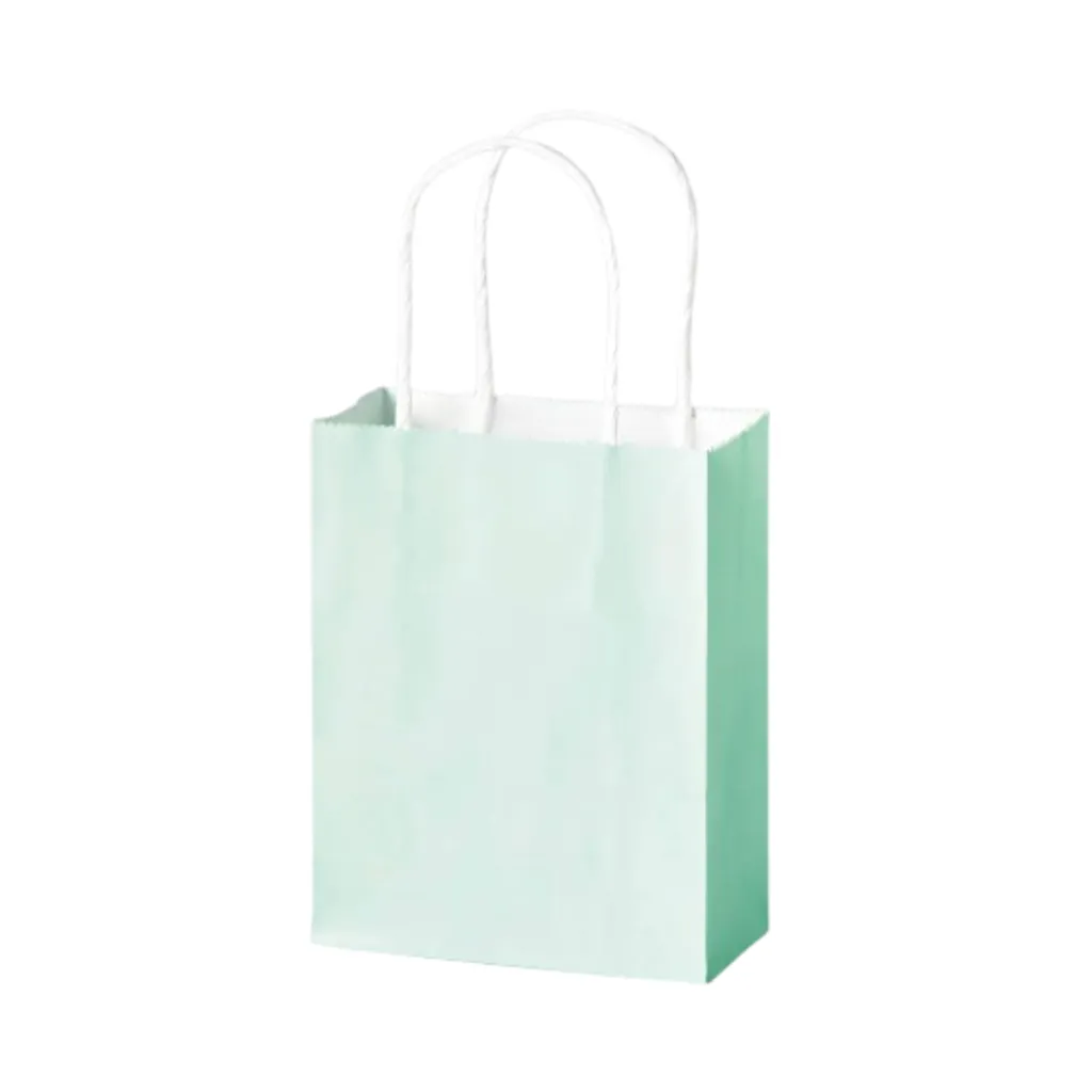Folia Paper Bags S Pastel, 110g/m2, Kraft Paper 12x15x5.5cm