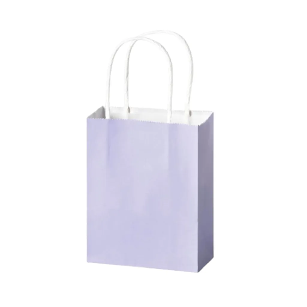 Folia Paper Bags S Pastel, 110g/m2, Kraft Paper 12x15x5.5cm