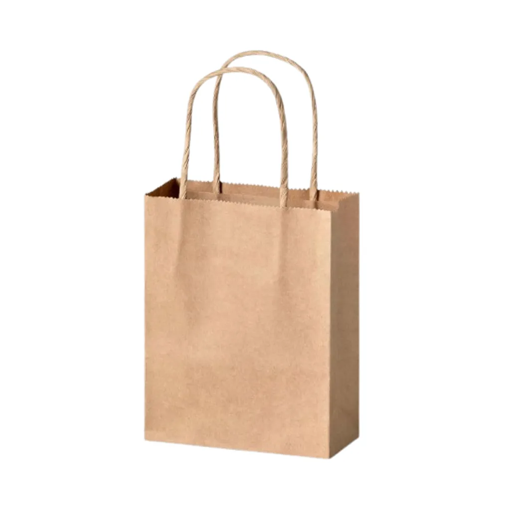 Folia Paper Bags S Pastel, 110g/m2, Kraft Paper 12x15x5.5cm