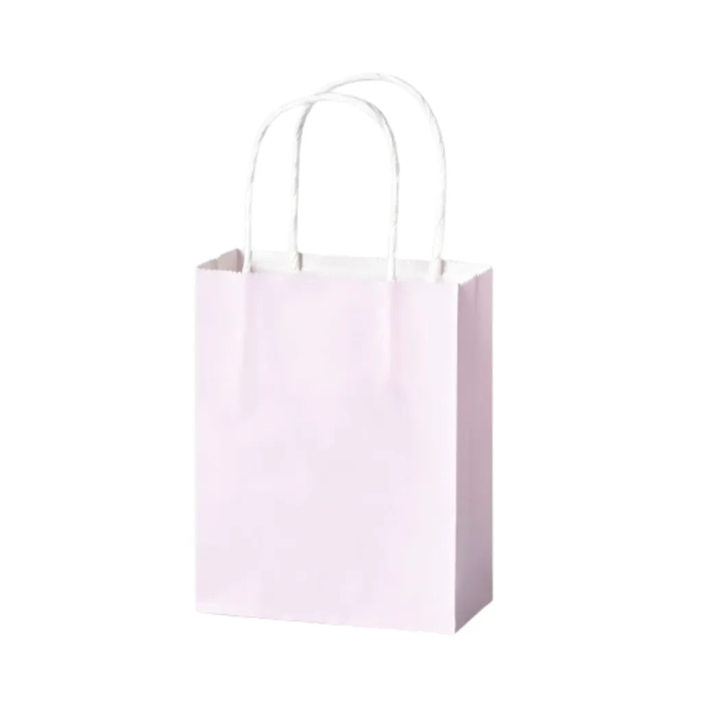 Folia Paper Bags S Pastel, 110g/m2, Kraft Paper 12x15x5.5cm