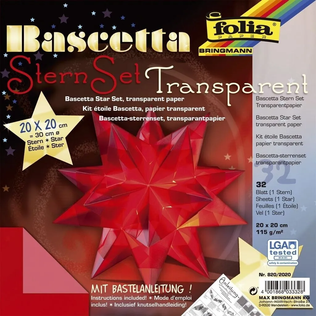 Folia Bascetta Stars Kit II
