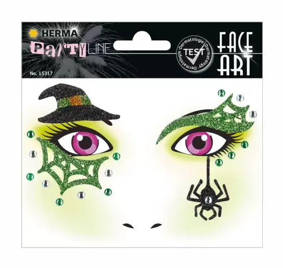 Herma Face Art Stickers
