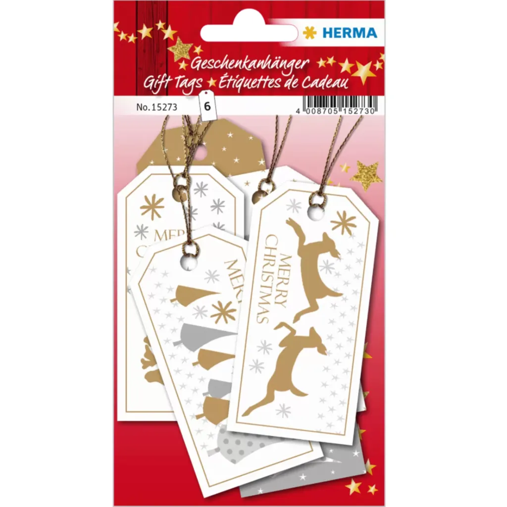 [15273] Herma Christmas Gift Tag (1)